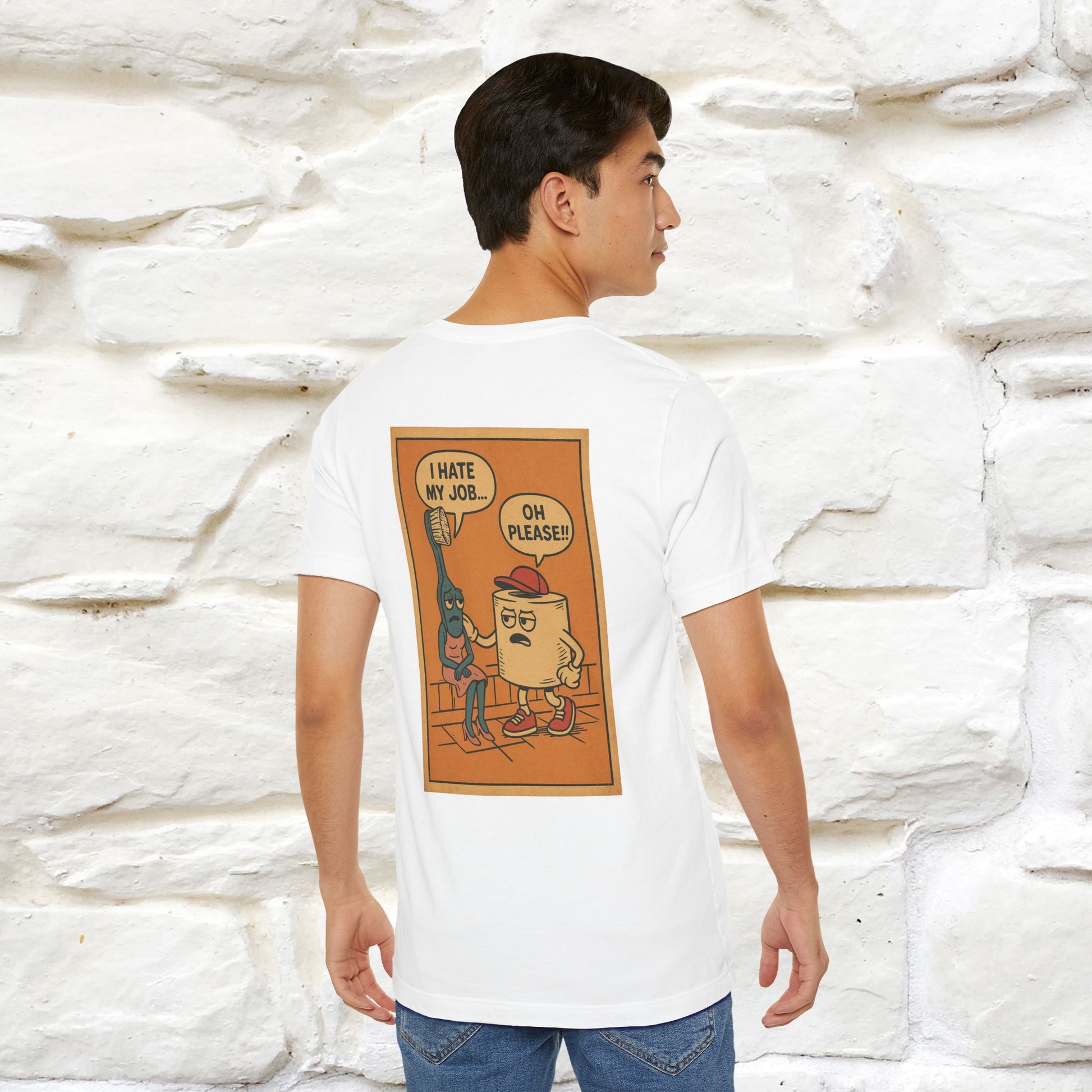 "I Hate My Job ... Oh Please" Funny Cat T-shirt |Nunu&Miao Studio - Nunu&Miao Studio