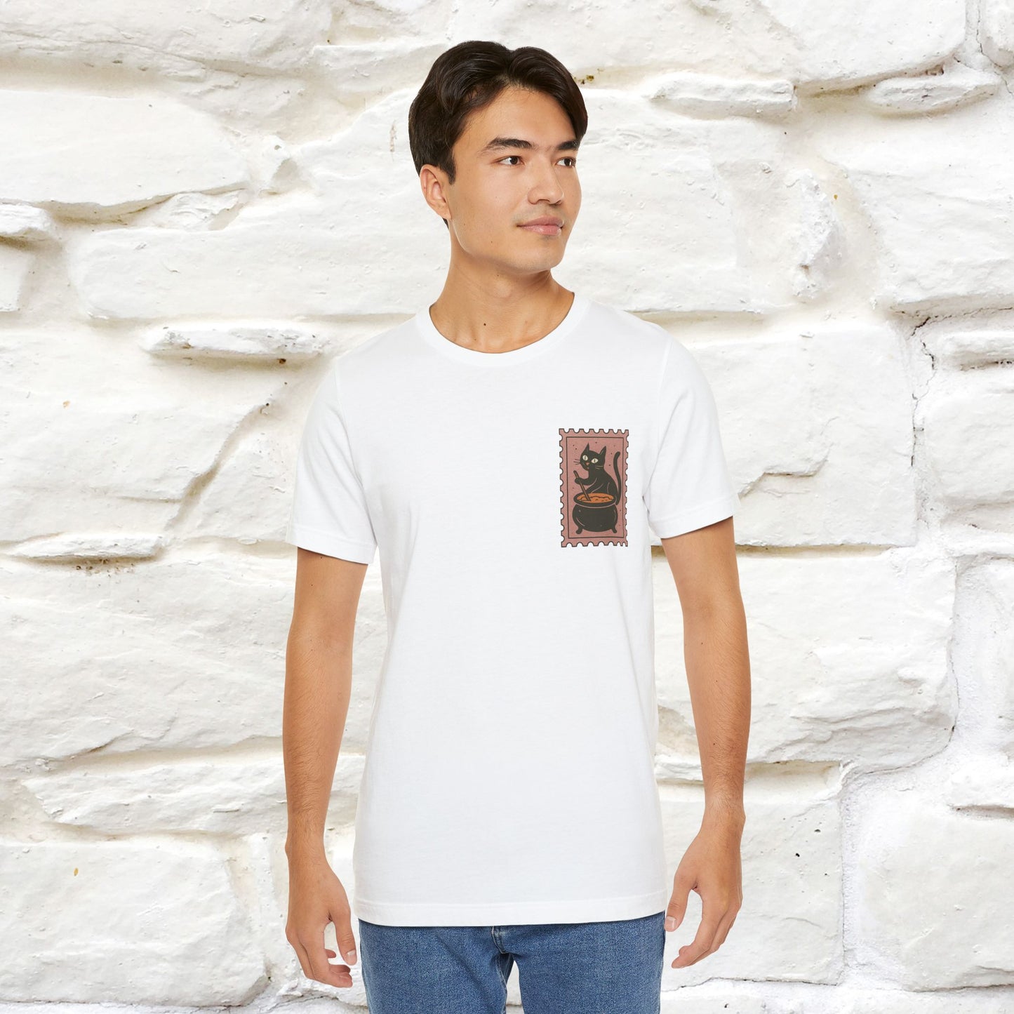 "Let-s Get Halloweeind" Hakkoween Cat T-shirt |Nunu&Miao Studio - Nunu&Miao Studio