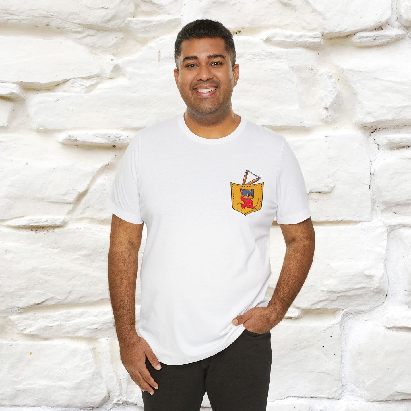 "Be Like Water: Cattitude Master | Cat T-Shirt |Nunu&Miao Studio - Nunu&Miao Studio