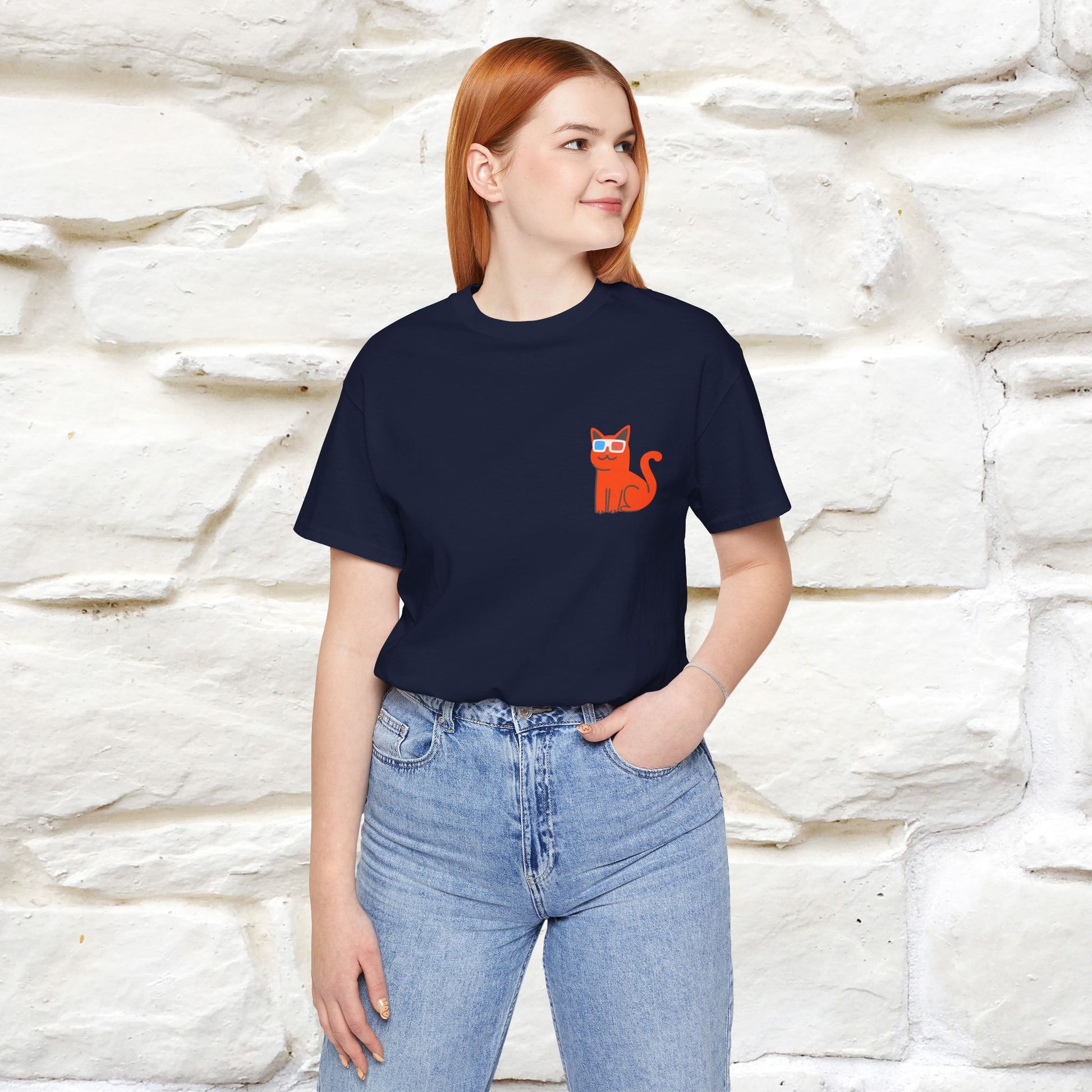 "See the Good in Yourself and Others" Cat T-Shirt | Front & Back Design | Nunu&Miao Studio - Nunu&Miao Studio