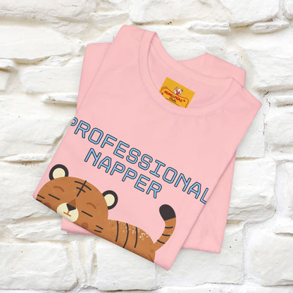 ''Professional napper since birth.''| CatT-Shirt | Nunu&Miao Studio - Nunu&Miao Studio