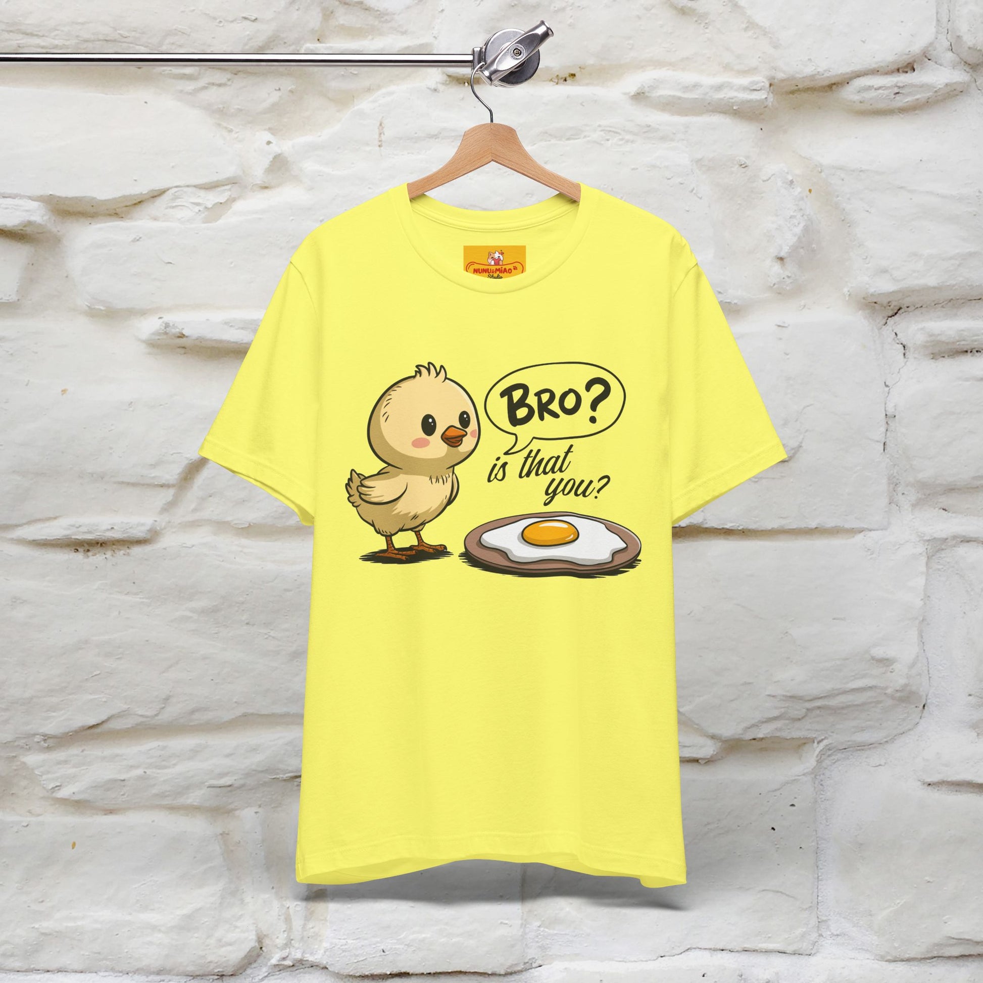 "Bro Is That You?" Funny Chicken T-shirt |Nunu&Miao Studio - Nunu&Miao Studio