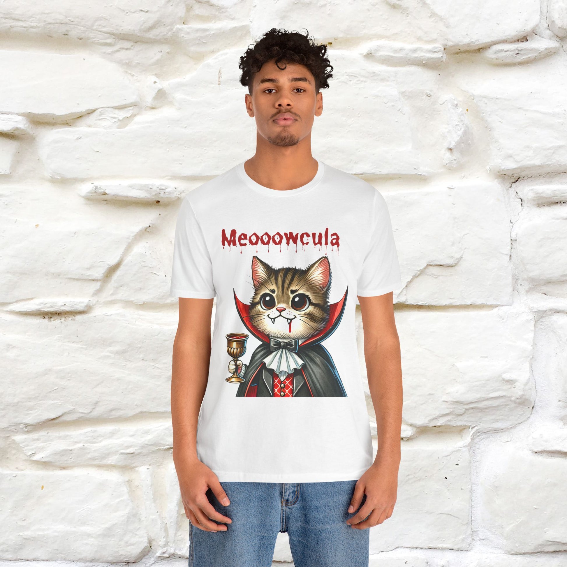 "Meooowcula" Cat T-shirt |Nunu&Miao Studio - Nunu&Miao Studio