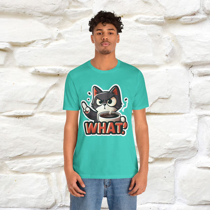 ''What !'' | Cat T-Shirt  | Nunu&Miao Studio - Nunu&Miao Studio