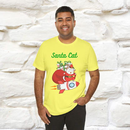 "Funny Santa Cat..." | Cat T-Shirt | Nunu&Miao Studio