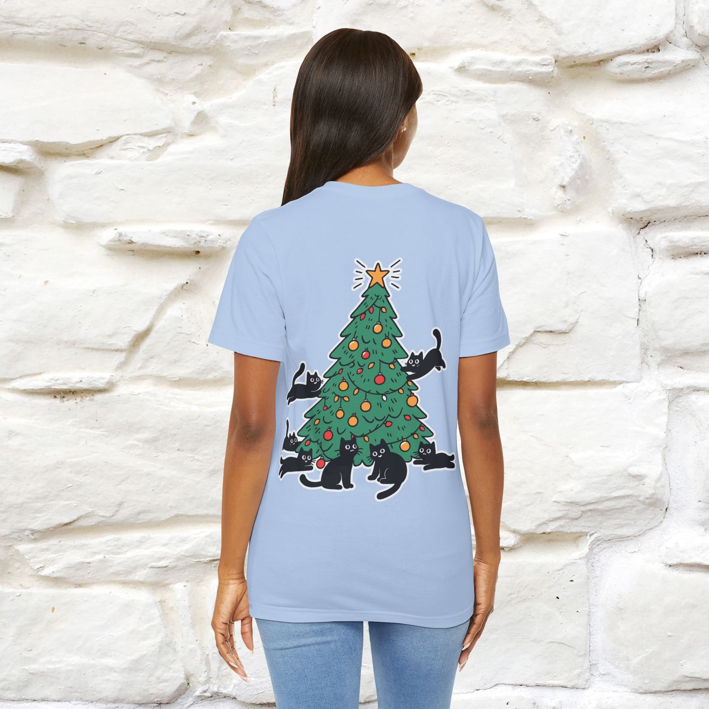“Cat Christmas Tree” | Cat T-Shirt | Nunu&Miao Studio