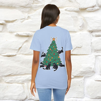 “Cat Christmas Tree” | Cat T-Shirt | Nunu&Miao Studio
