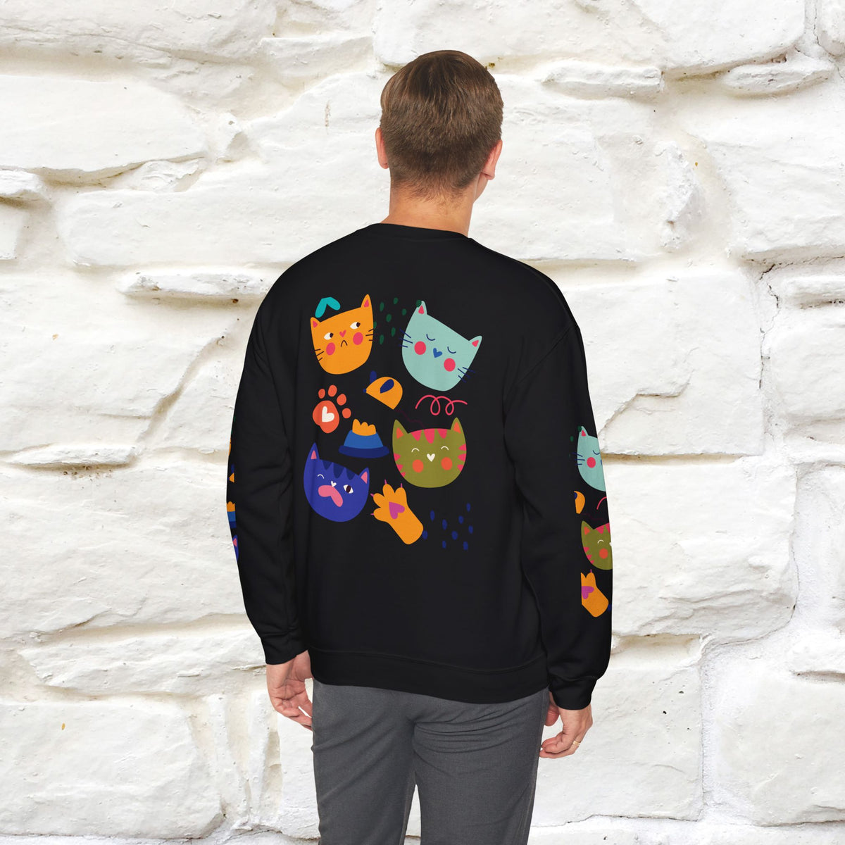 ''Catnaval'' |Cat Sweatshirt | Nunu&Miao Studio