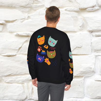 ''Catnaval'' |Cat Sweatshirt | Nunu&Miao Studio