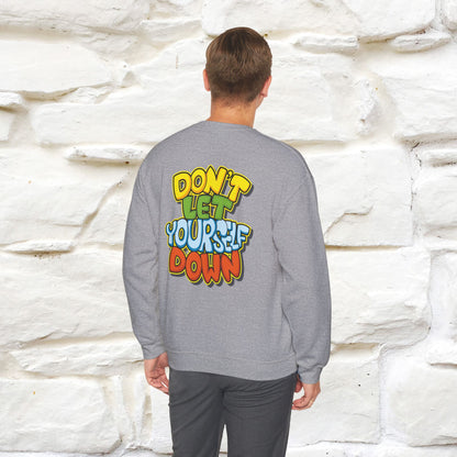 ''Don't Let Yourself Down.'' | Cute Cat Sweatshirt | Nunu&Miao Studio
