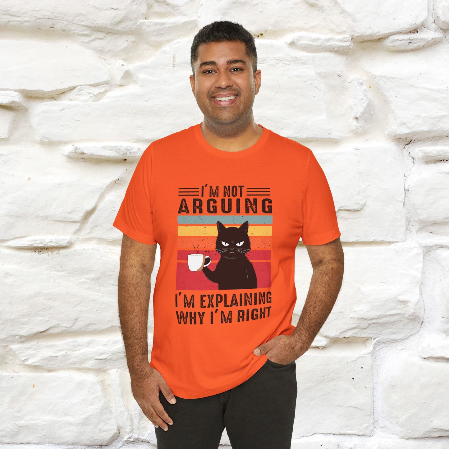 I’m Not Arguing, I’m Explaining Why I’m Right Cat T-Shirt  Nunu&Miao Studio - Nunu&Miao Studio