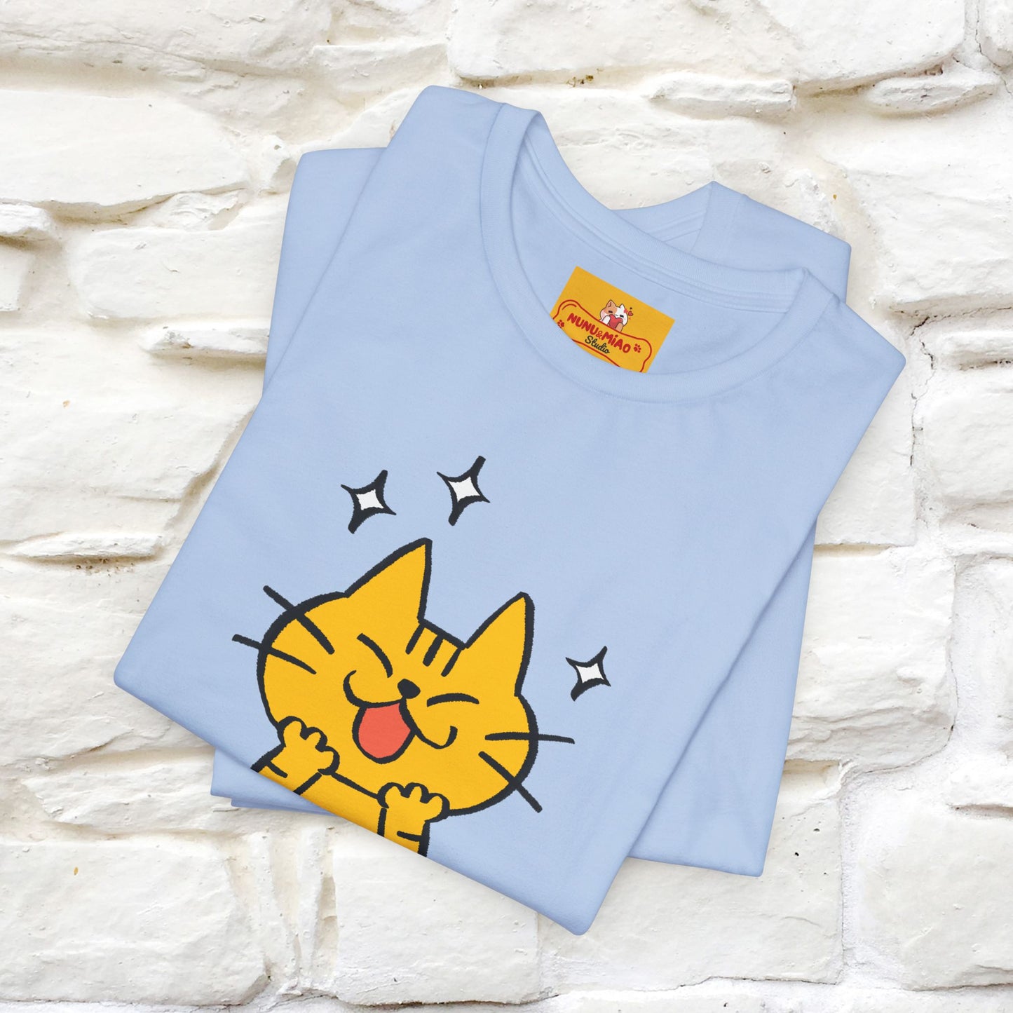 ""It's A Good Day" Cat T-Shirt| Front & Back Design | Nunu&Miao Studio - Nunu&Miao Studio