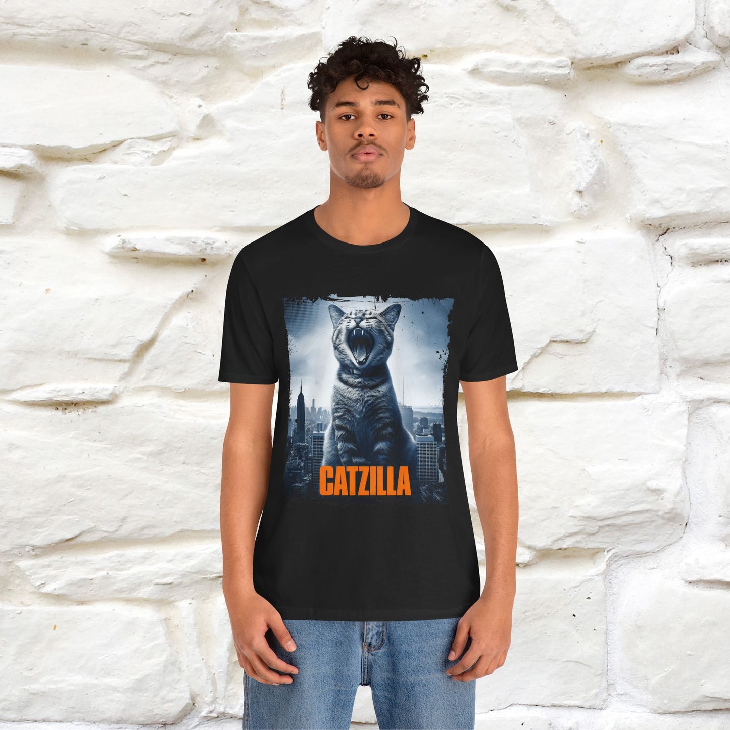 Catzilla T-Shirt | Cat T-Shirt | Nunu&Miao Studio - Nunu&Miao Studio