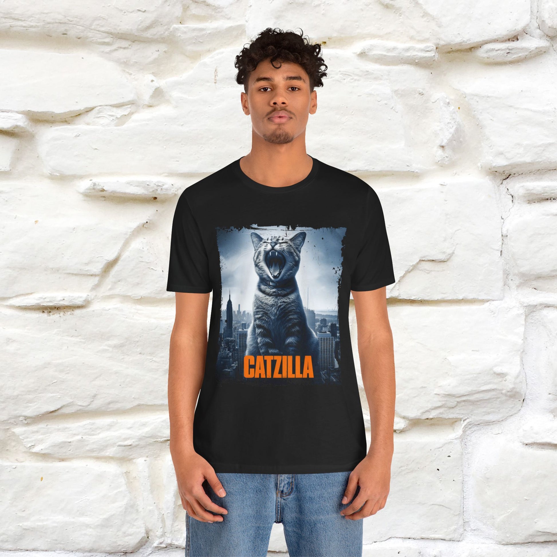 Catzilla T-Shirt | Cat T-Shirt | Nunu&Miao Studio - Nunu&Miao Studio