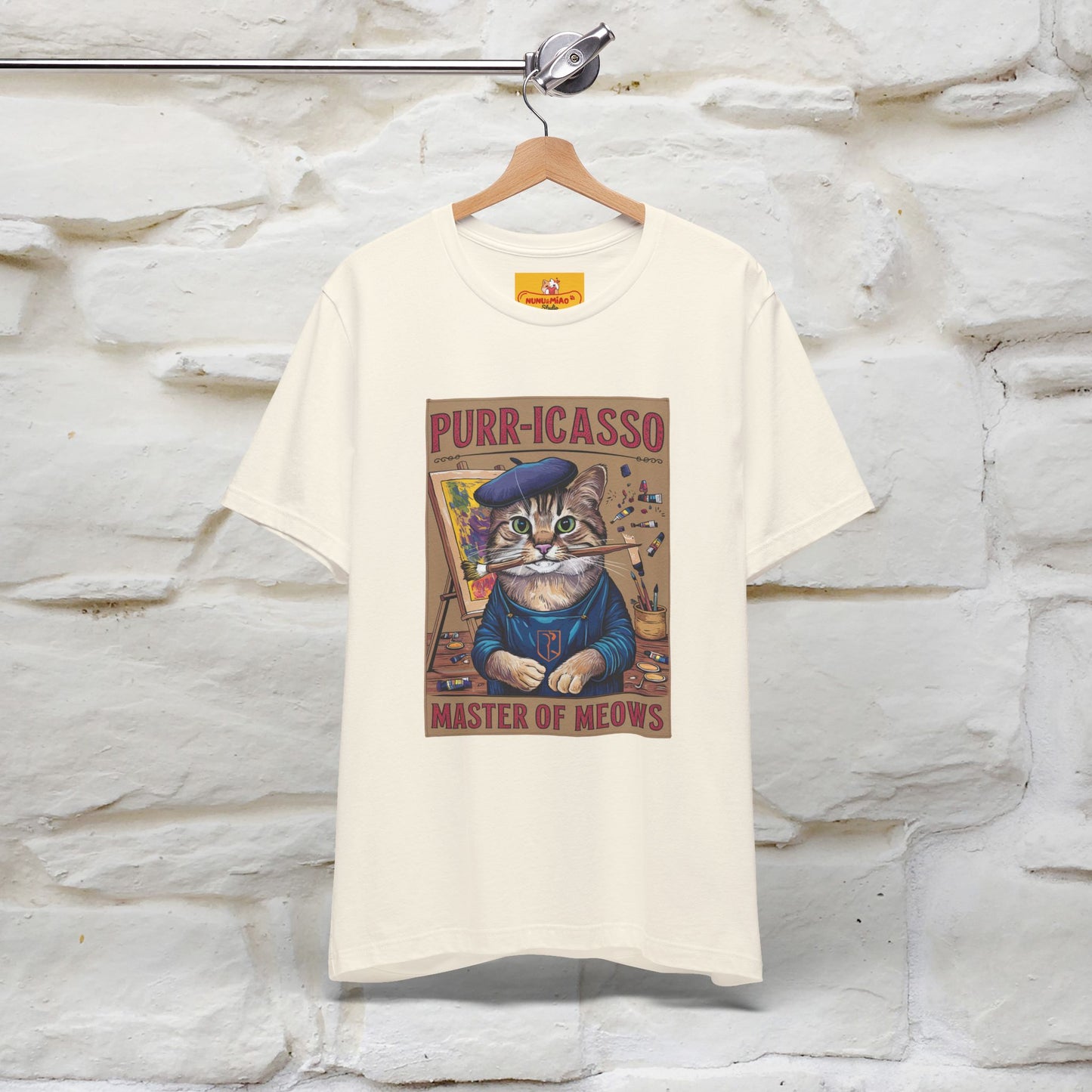 ''Purr-Icasso Masters Of Meows'' | CatT-Shirt | Nunu&Miao Studio - Nunu&Miao Studio