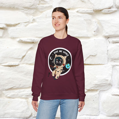 ''Give Me Space'' |Cat Sweatshirt | Nunu&Miao Studio