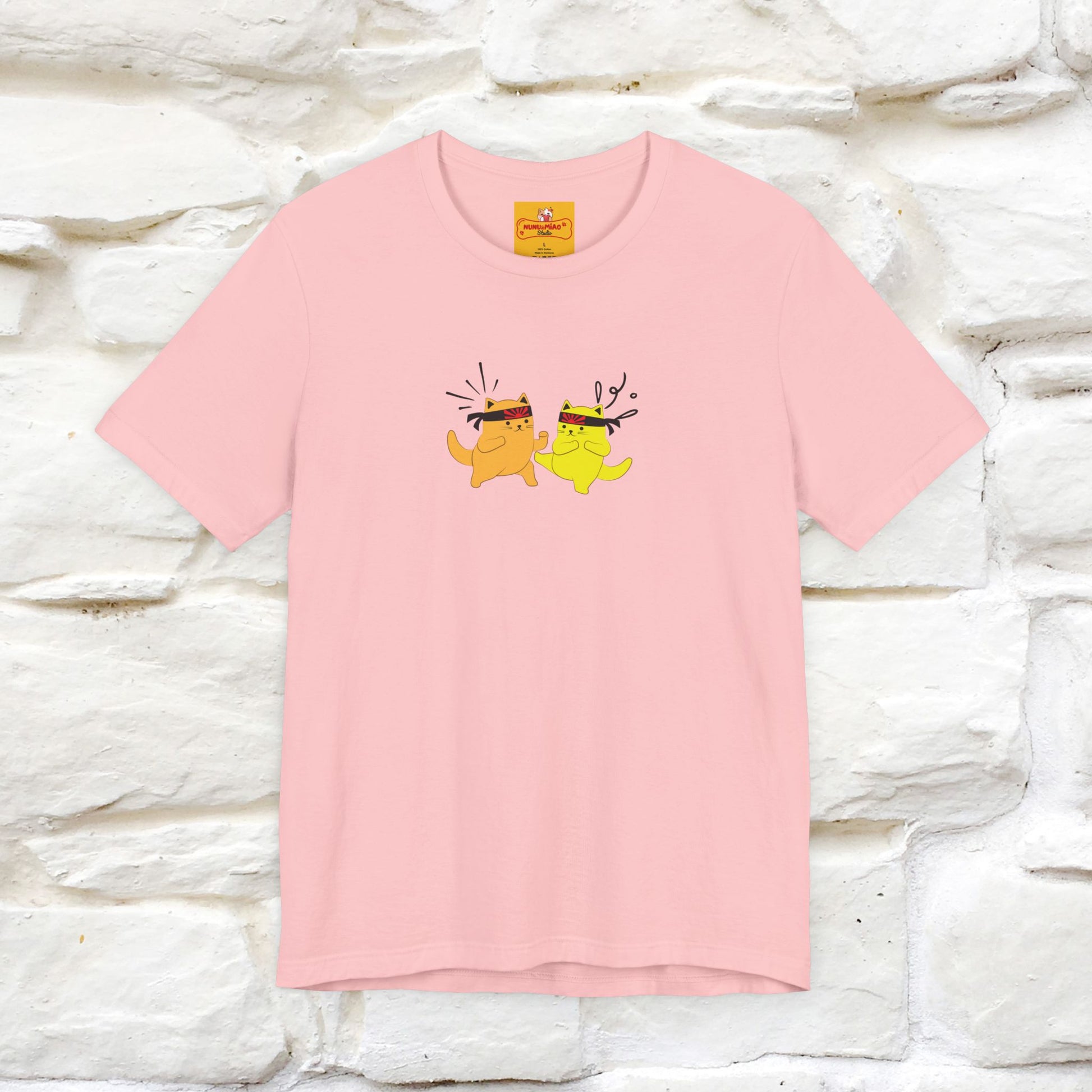 "You Have the Power to Protect Your Peace" Cat T-Shirt| Front & Back Design | Nunu&Miao Studio - Nunu&Miao Studio