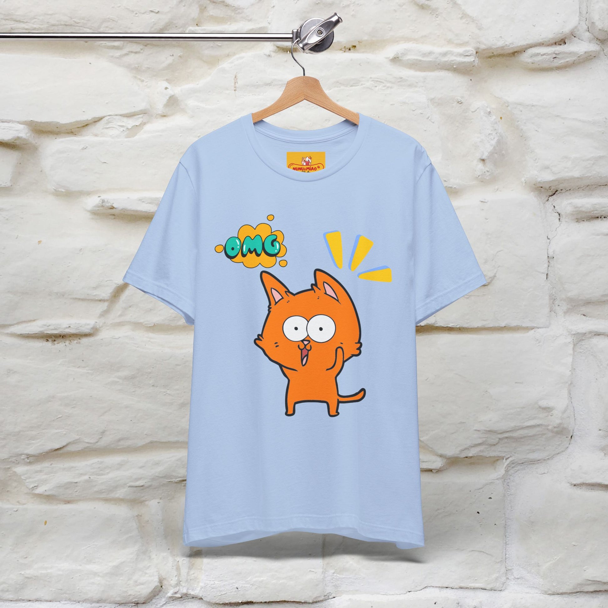 ''Oh My God'' Cat T-Shirt | Nunu&Miao Studio - Nunu&Miao Studio