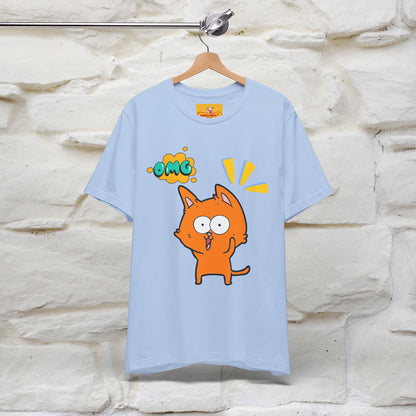 ''Oh My God'' Cat T-Shirt | Nunu&Miao Studio - Nunu&Miao Studio