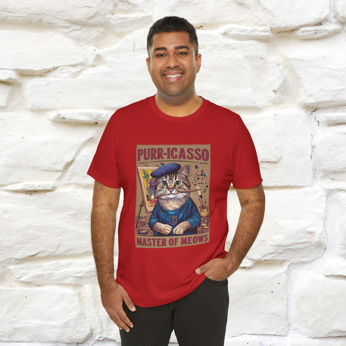 ''Purr-Icasso Masters Of Meows'' | CatT-Shirt | Nunu&Miao Studio