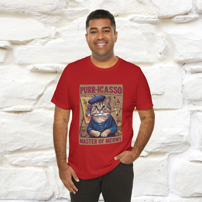 ''Purr-Icasso Masters Of Meows'' | CatT-Shirt | Nunu&Miao Studio
