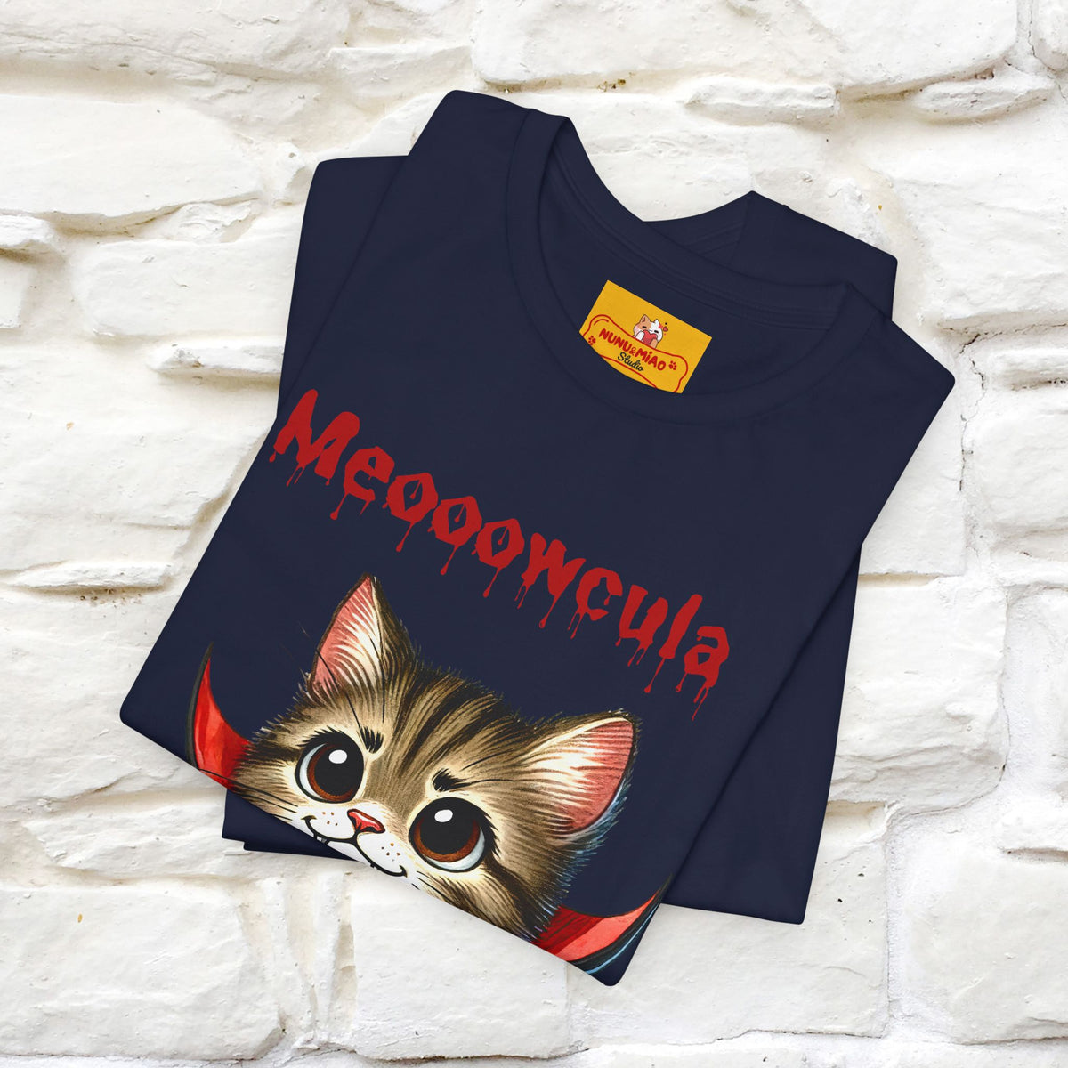 "Meooowcula" Cat T-shirt |Nunu&Miao Studio