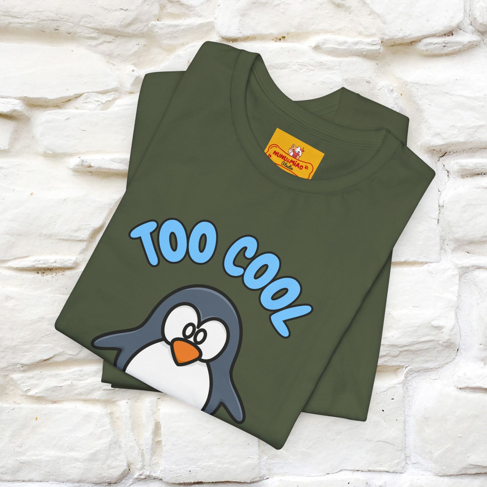 ''Too Cool For This" |Cat T-Shirt | Nunu&Miao Studio - Nunu&Miao Studio