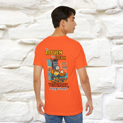 "The Kitchen Was Clean... " |Funny T-Shirt | Nunu&Miao Studio - Nunu&Miao Studio