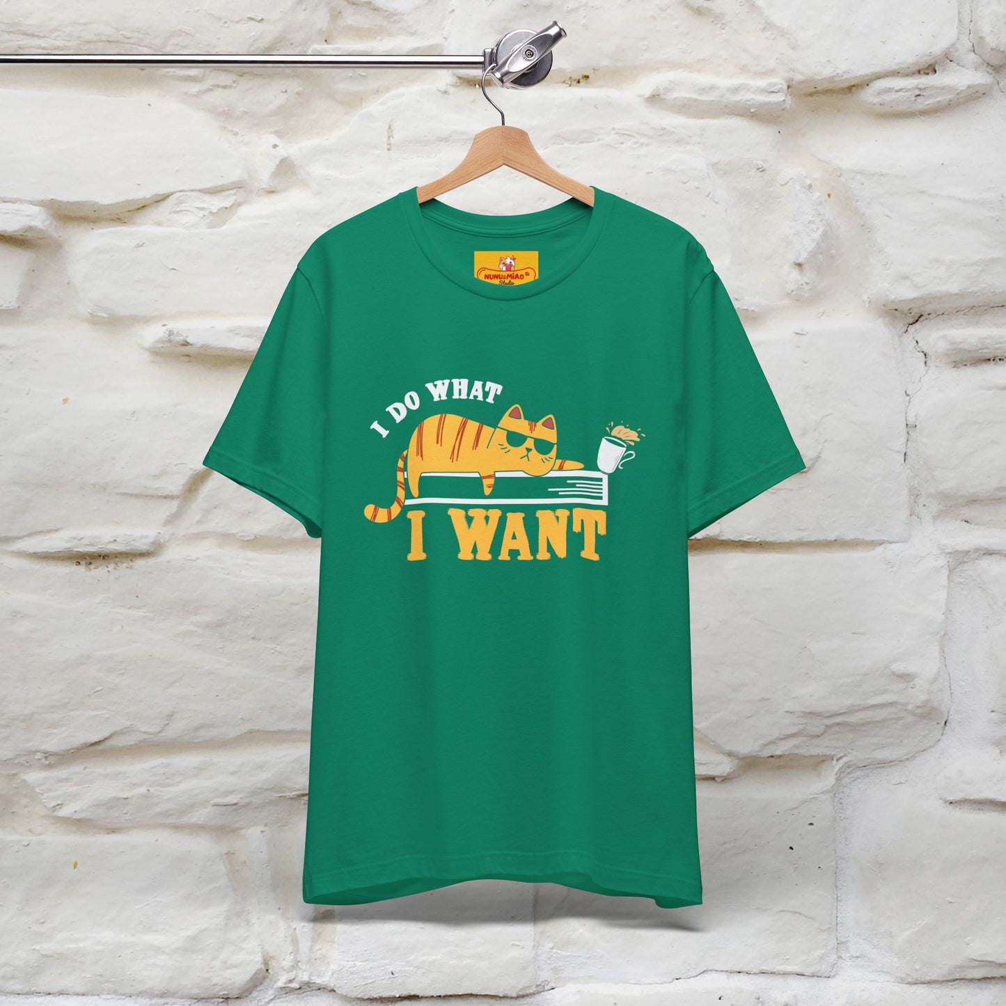 "I Do What I Want" Cat T-Shirt | Nunu & Miao Studio - Nunu&Miao Studio