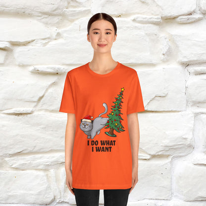 "I Do What I Want" |Funny Cat T-Shirt | Nunu&Miao Studio