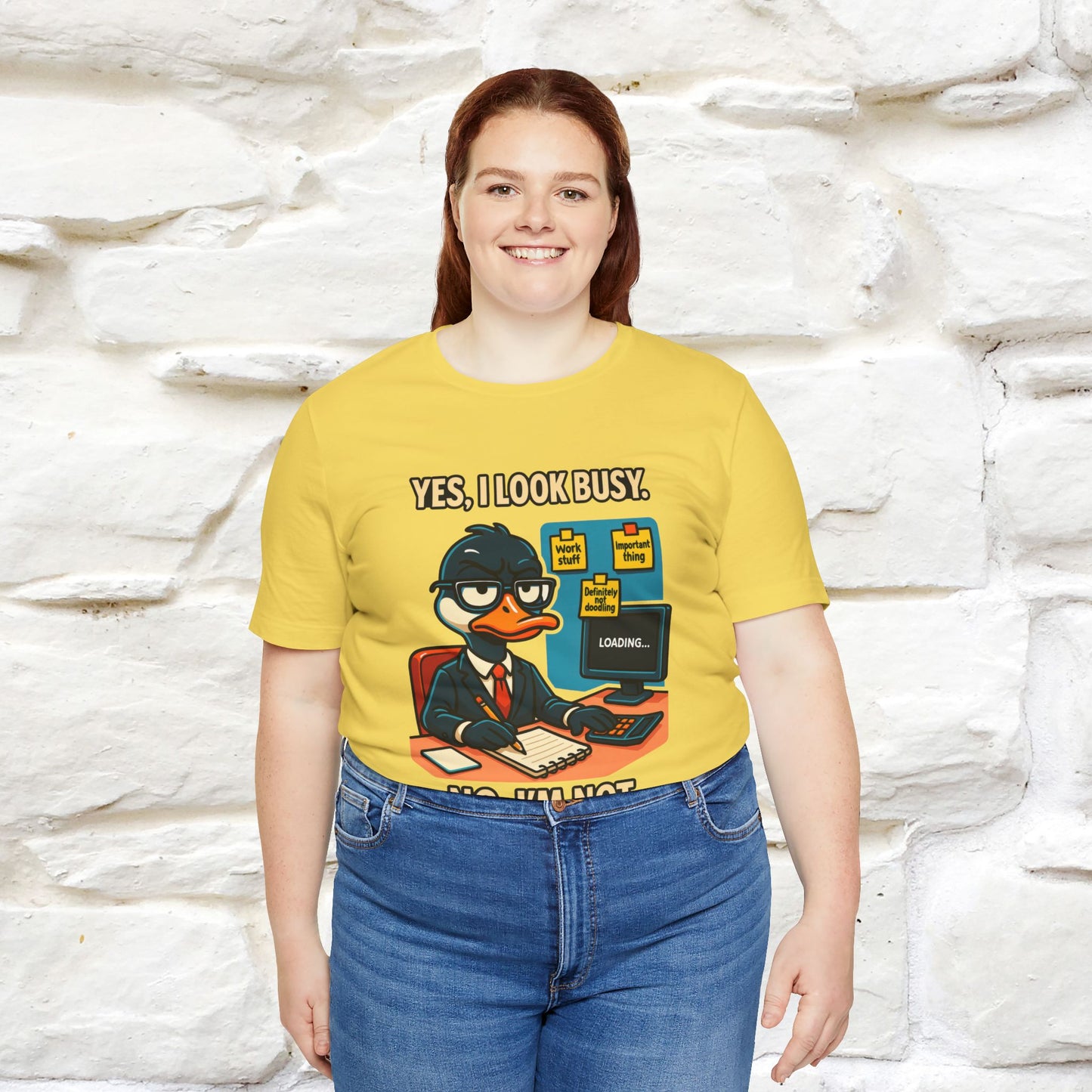 ''Yes, I Look Busy. No I'm Not.''|  Sarcastic Cat T-Shirt | Nunu&Miao Studio