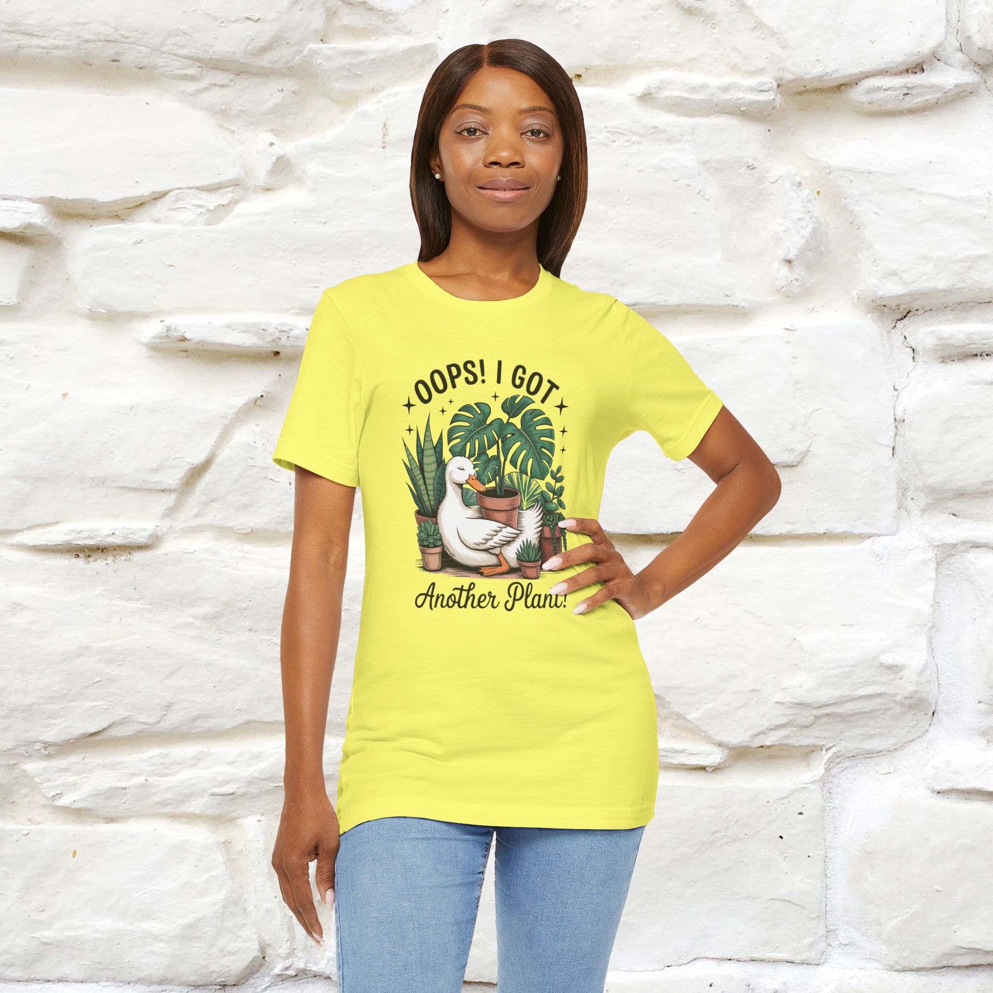 "Oops! I Got Another Plant" Plant T-shirt |Nunu&Miao Studio - Nunu&Miao Studio