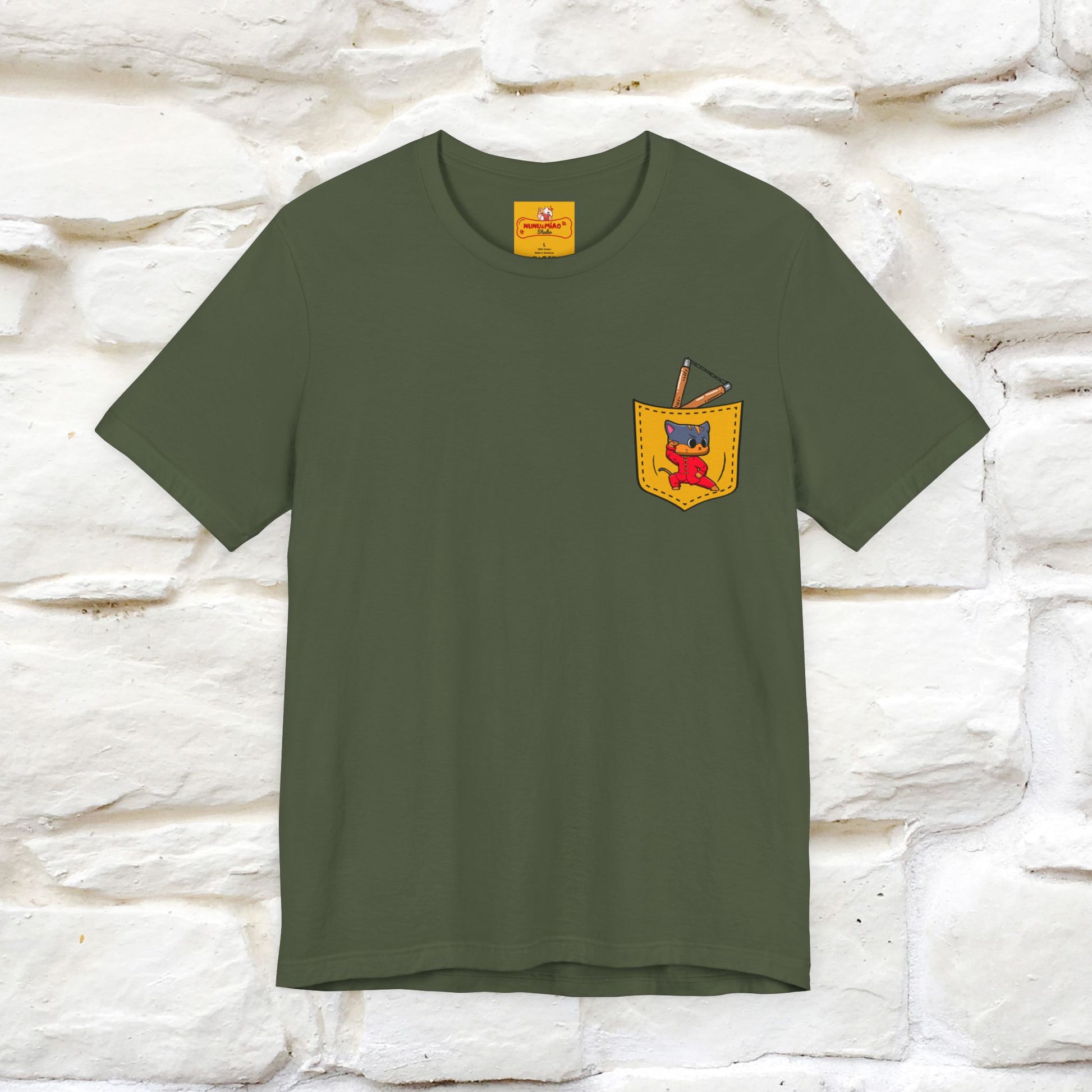 "Be Like Water: Cattitude Master | Cat T-Shirt |Nunu&Miao Studio - Nunu&Miao Studio