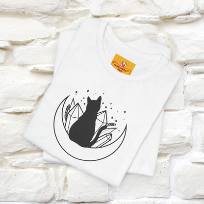 ''The Cristal'' Cat T-Shirt Front and Back Design | Nunu&Miao Studio - Nunu&Miao Studio