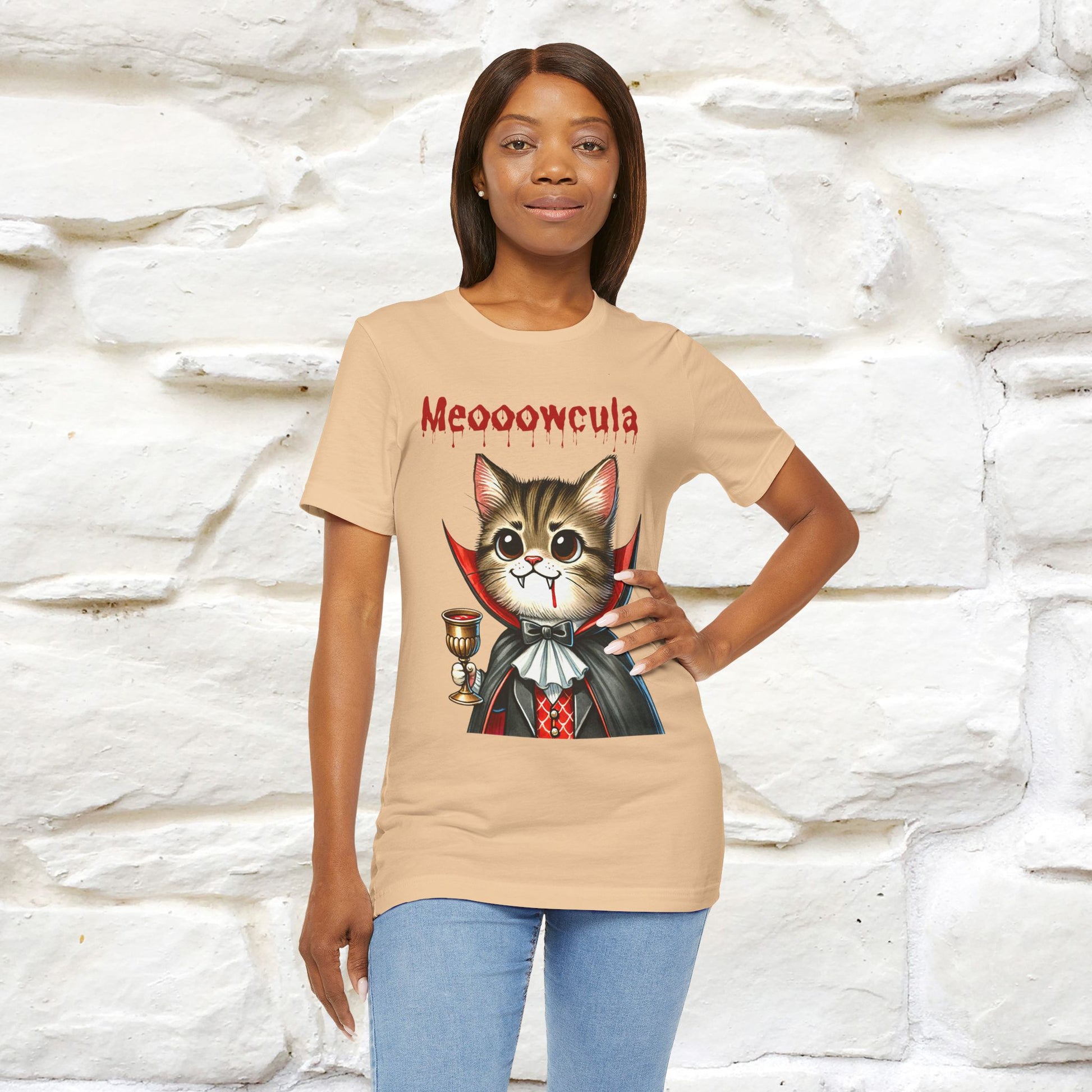 "Meooowcula" Cat T-shirt |Nunu&Miao Studio - Nunu&Miao Studio