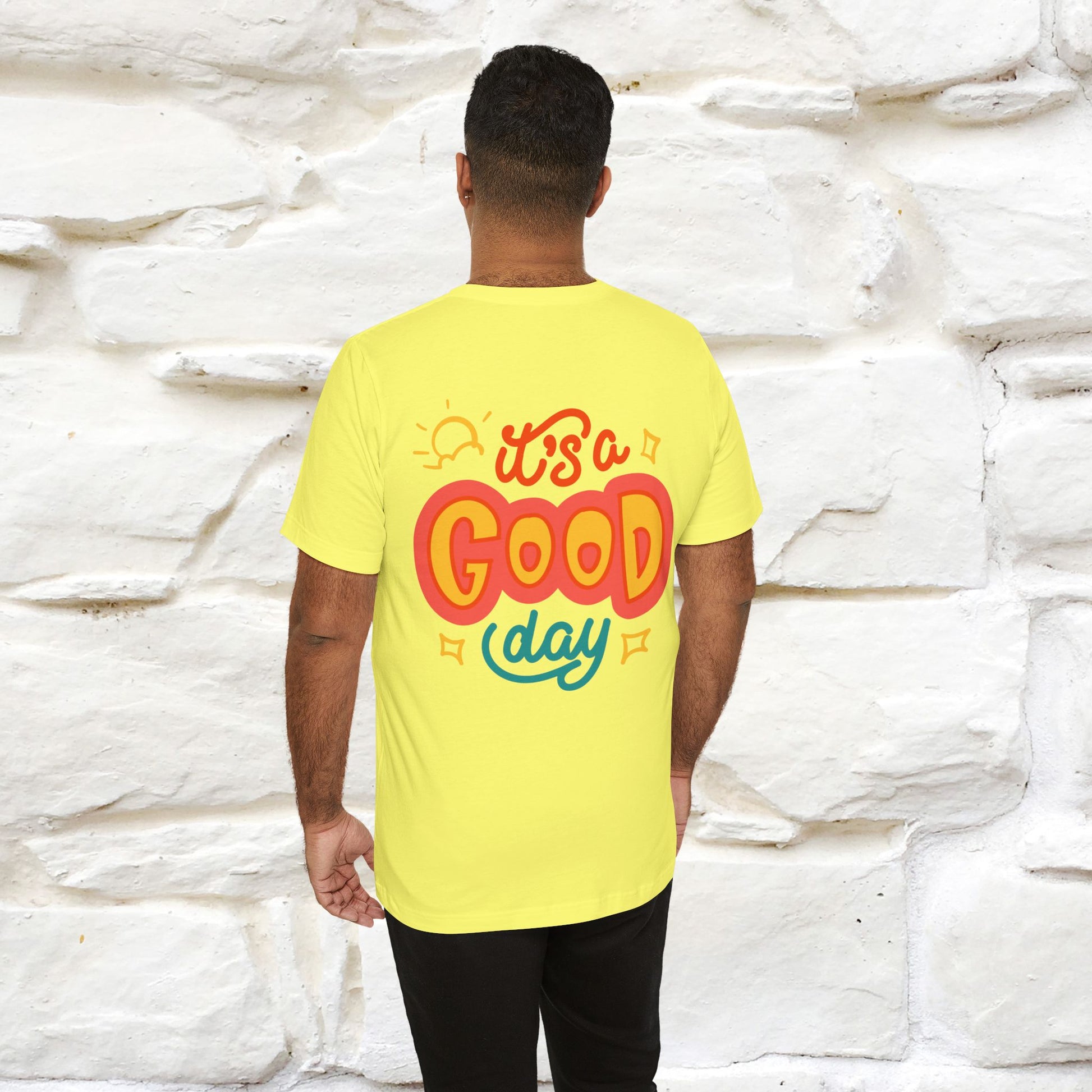 ""It's A Good Day" Cat T-Shirt| Front & Back Design | Nunu&Miao Studio - Nunu&Miao Studio
