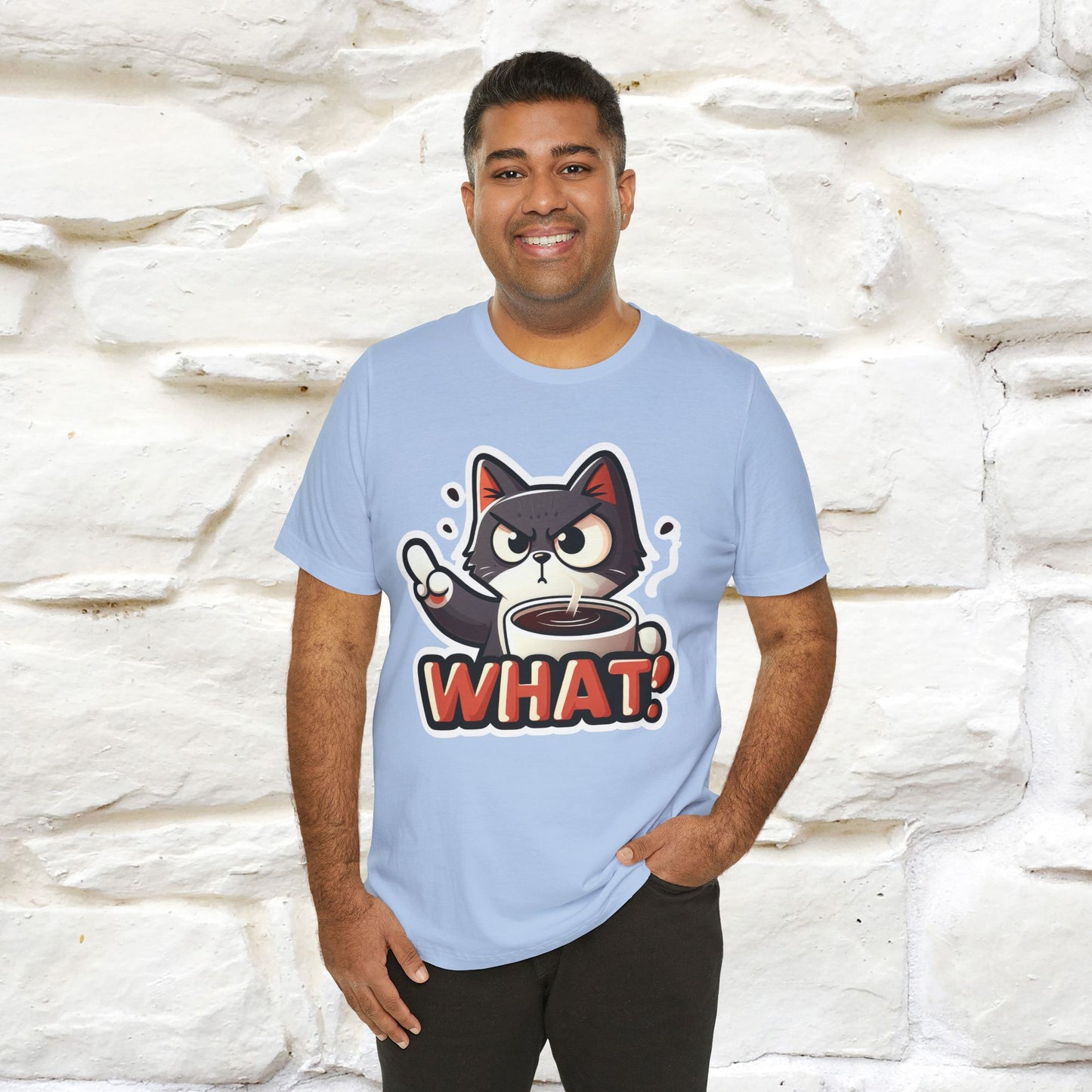 ''What !'' | Cat T-Shirt  | Nunu&Miao Studio - Nunu&Miao Studio