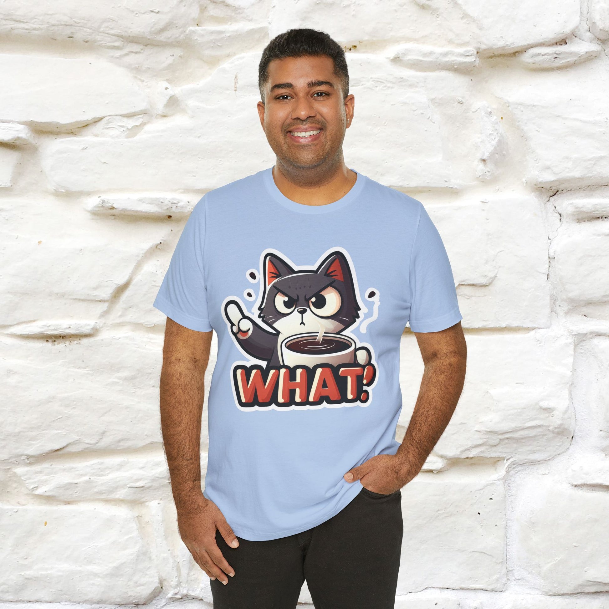 ''What !'' | Cat T-Shirt  | Nunu&Miao Studio - Nunu&Miao Studio