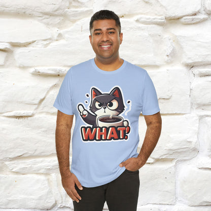 ''What !'' | Cat T-Shirt  | Nunu&Miao Studio - Nunu&Miao Studio