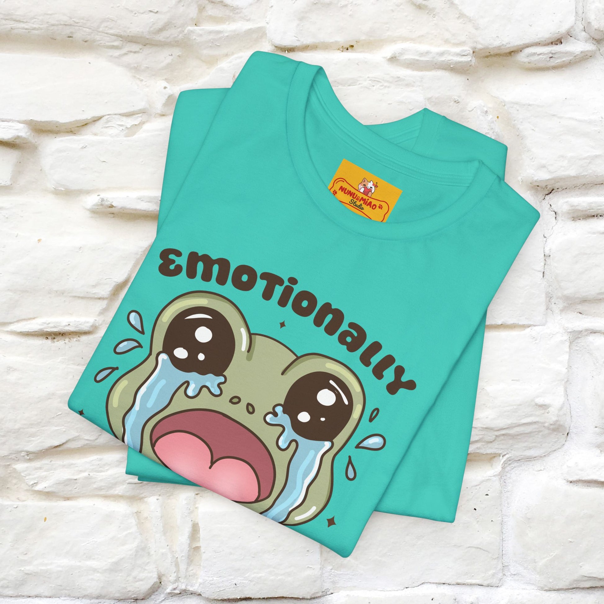 "Emotionally Fragile Handle With Care " Funny T-shirt |Nunu&Miao Studio - Nunu&Miao Studio