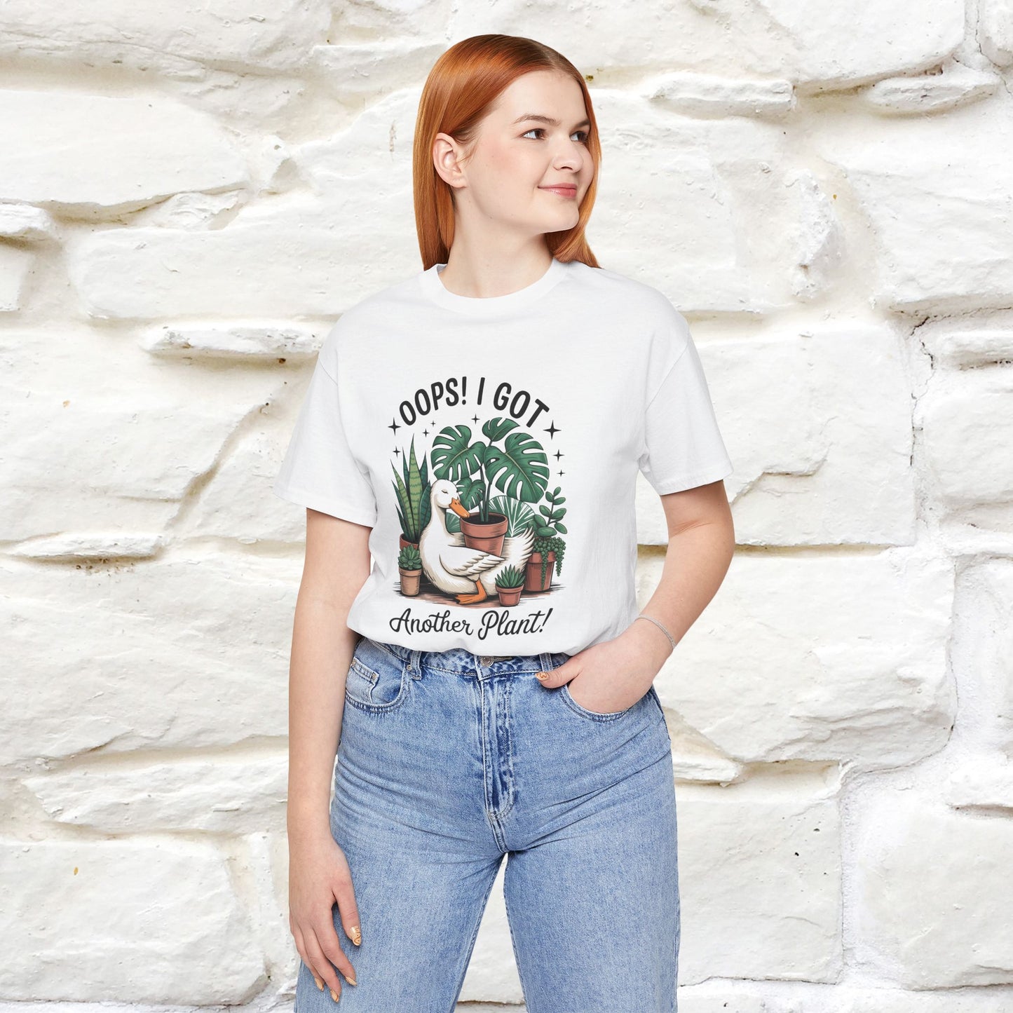"Oops! I Got Another Plant" Plant T-shirt |Nunu&Miao Studio - Nunu&Miao Studio