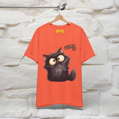 ''What ?'' | Cat T-Shirt  | Nunu&Miao Studio - Nunu&Miao Studio