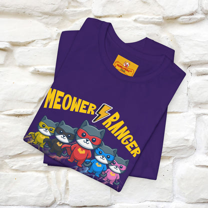 ''Meower Ranger''| CatT-Shirt | Nunu&Miao Studio - Nunu&Miao Studio