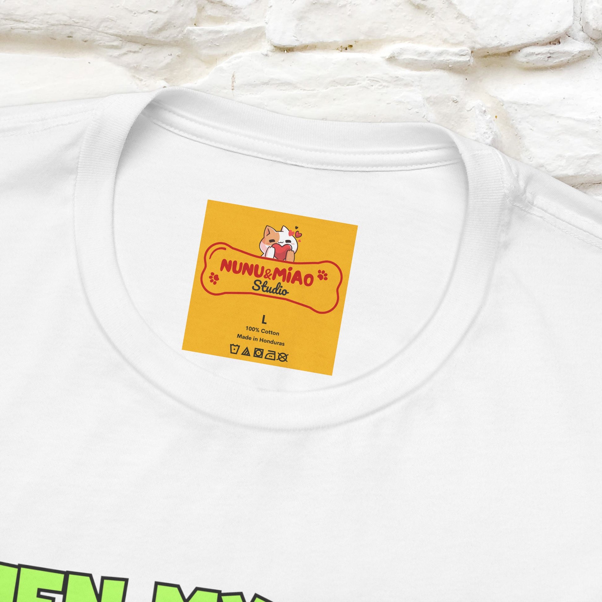 "When My Sister Cooks" Funny Cat  T-shirt |Nunu&Miao Studio - Nunu&Miao Studio