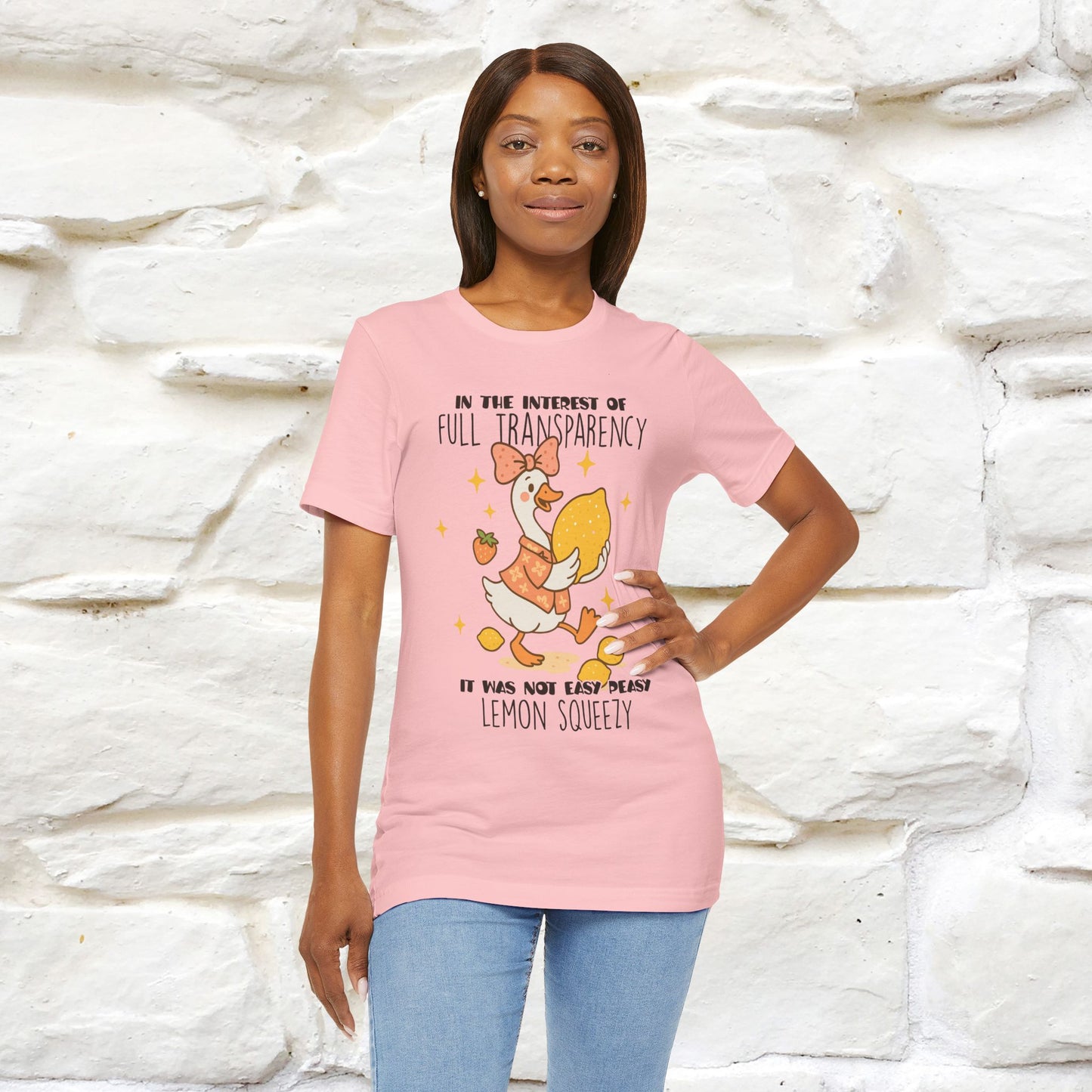 "It Was Not Easy Peasy" Funny T-shirt |Nunu&Miao Studio - Nunu&Miao Studio
