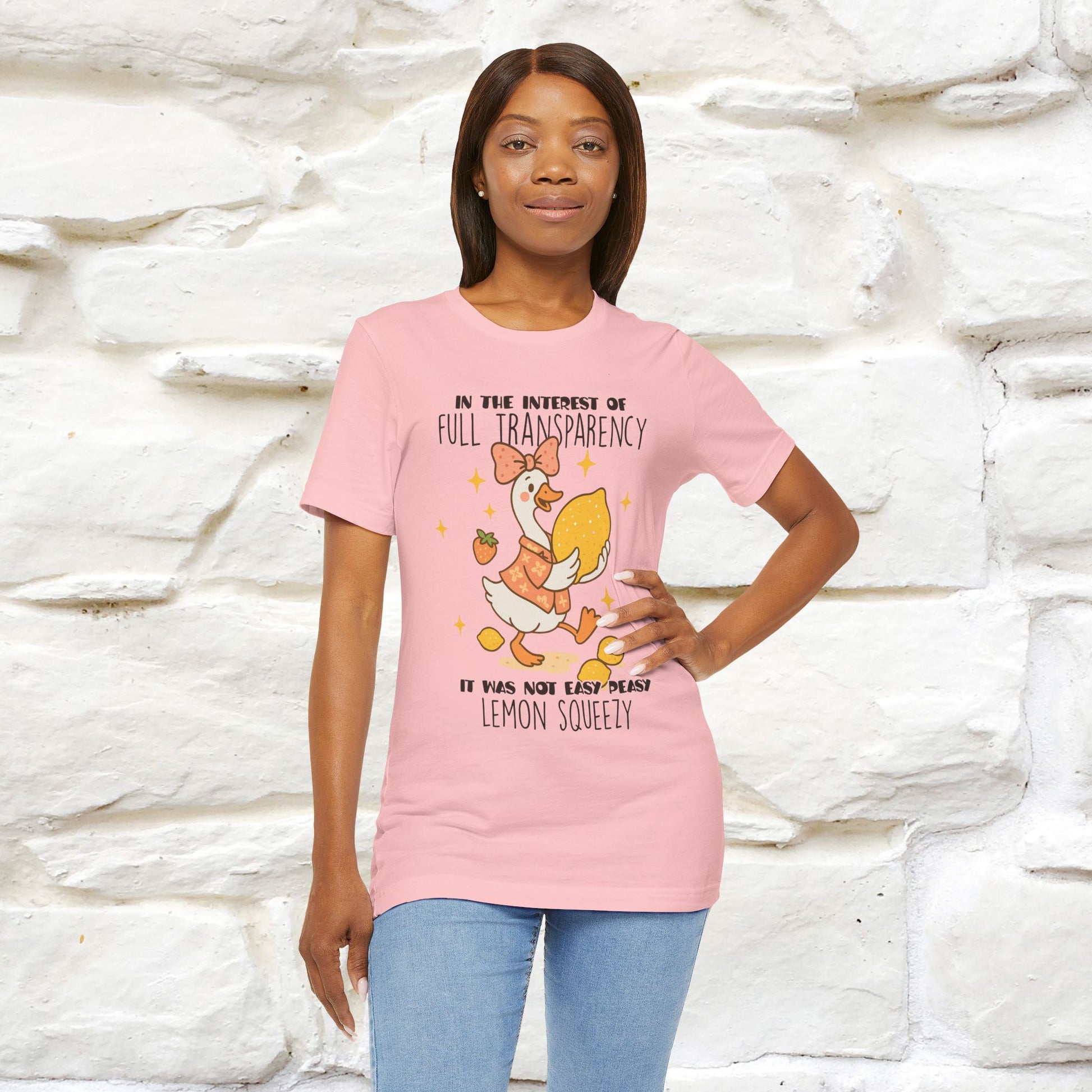 "It Was Not Easy Peasy" Funny T-shirt |Nunu&Miao Studio - Nunu&Miao Studio