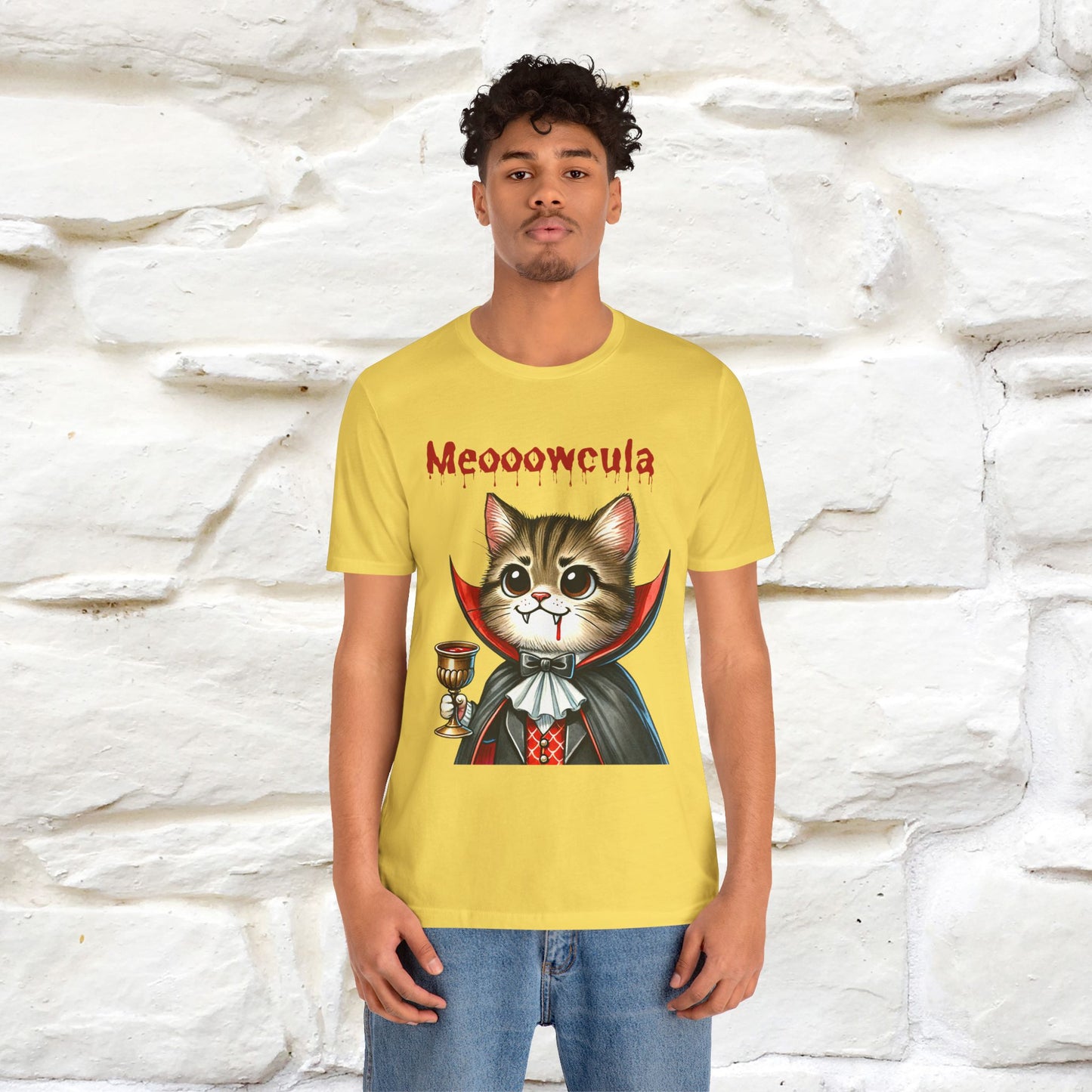 "Meooowcula" Cat T-shirt |Nunu&Miao Studio - Nunu&Miao Studio