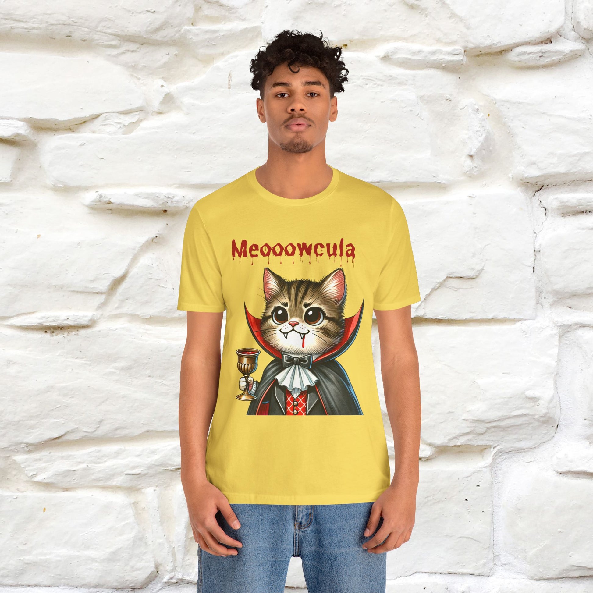 "Meooowcula" Cat T-shirt |Nunu&Miao Studio - Nunu&Miao Studio