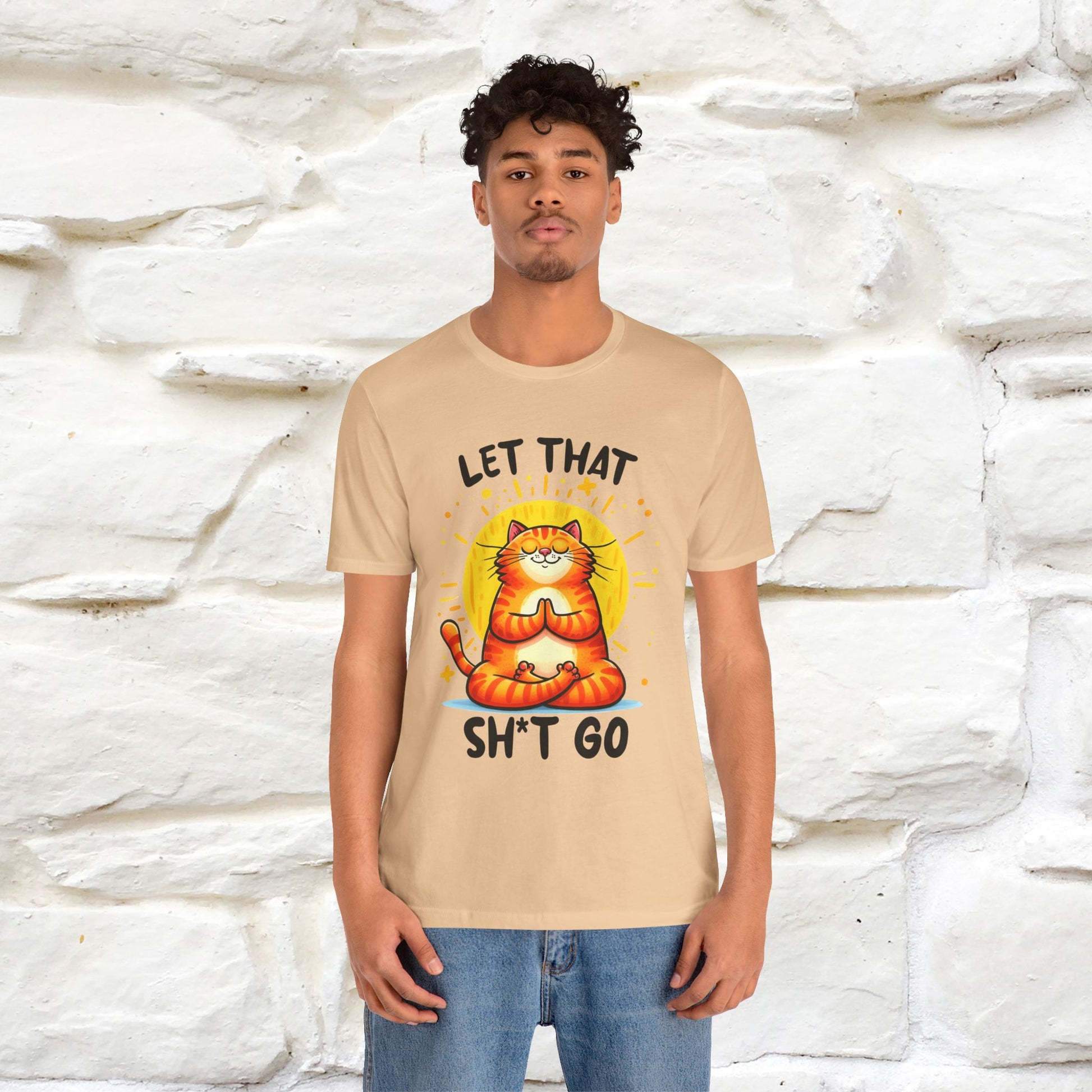 "Let That Sh*t Go" Cat T-shirt |Nunu&Miao Studio - Nunu&Miao Studio