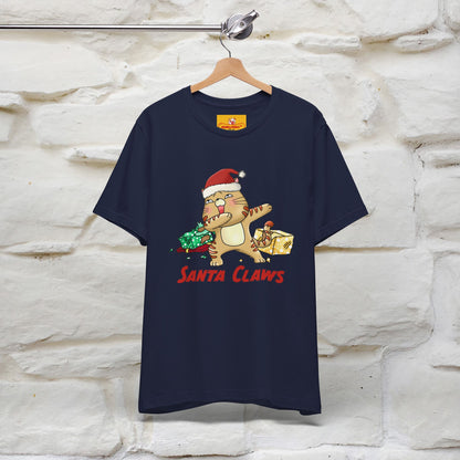 "Santa Claws" |Funny Cat T-Shirt | Nunu&Miao Studio